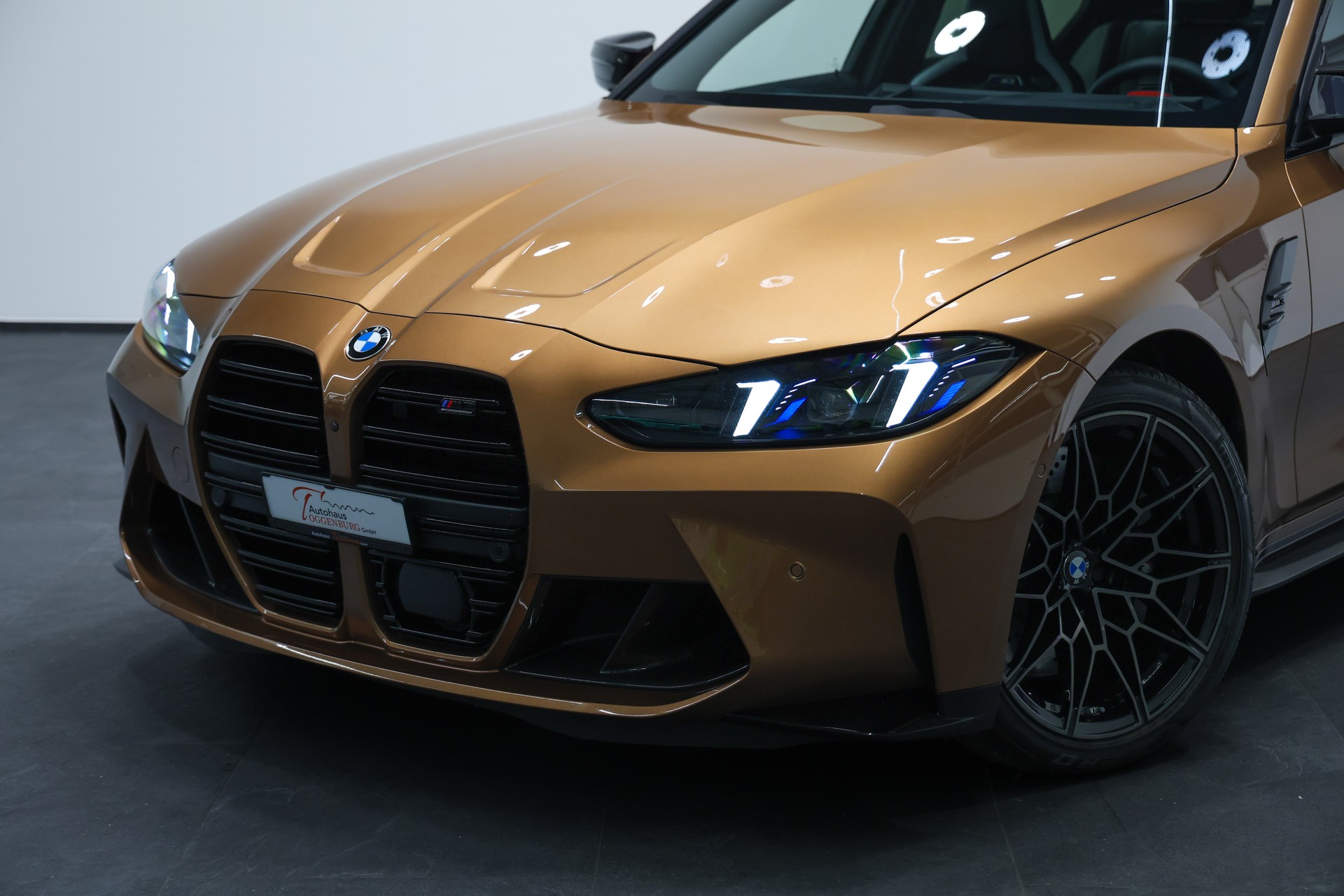 BMW M3 Competition M xDrive LCI *Sonderlackierung Liquid Copper*Carbon Schalensitze*M Driver's Package*-image-7