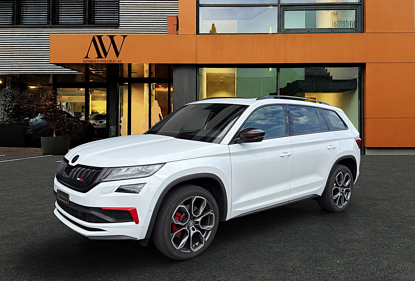 SKODA Kodiaq 2.0 Bi-TDI 240 RS DSG / Pano-AHK-Assistenten-Keyless-image-2