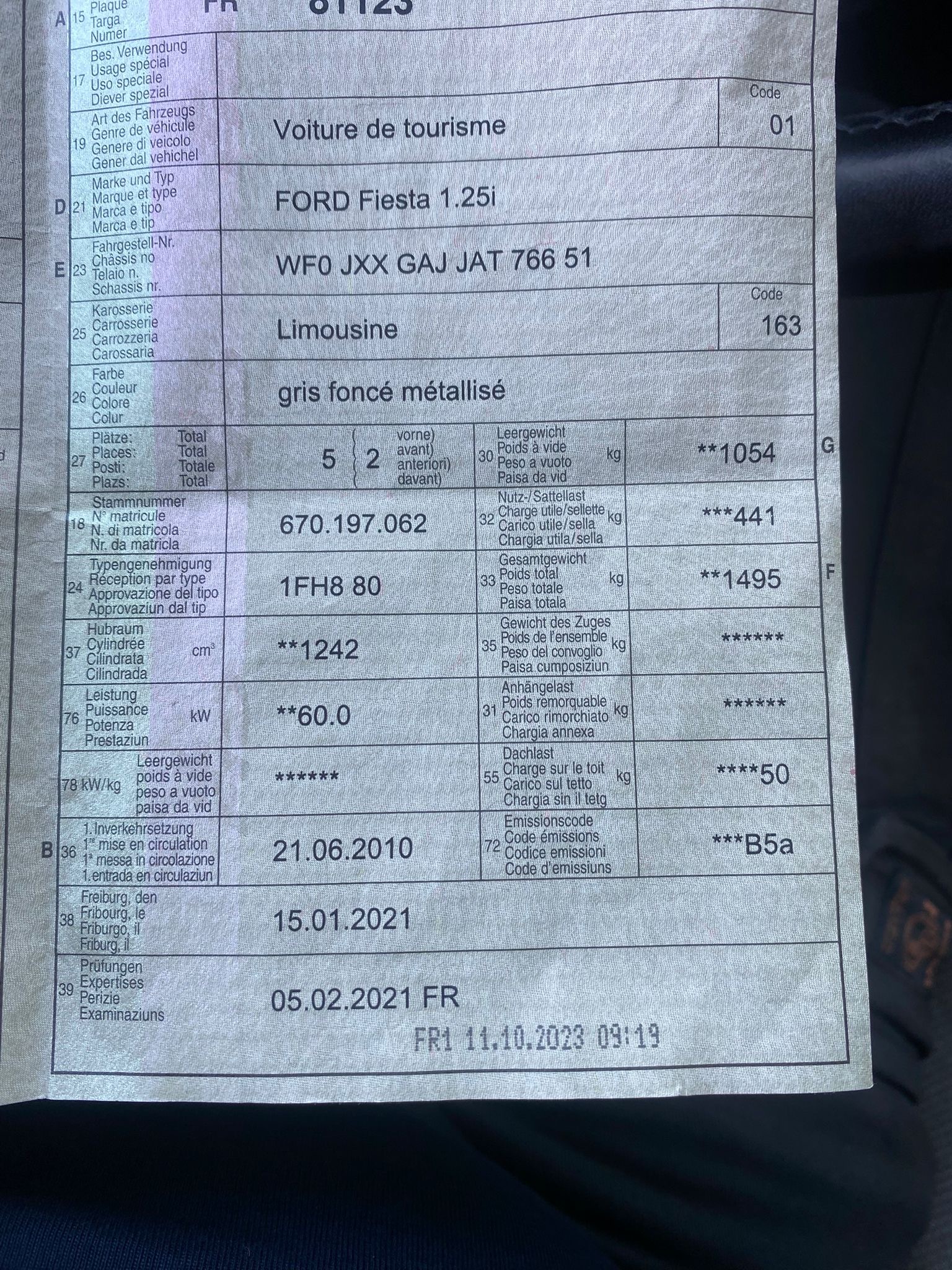FORD Fiesta 1.25 16V Titanium-image-10