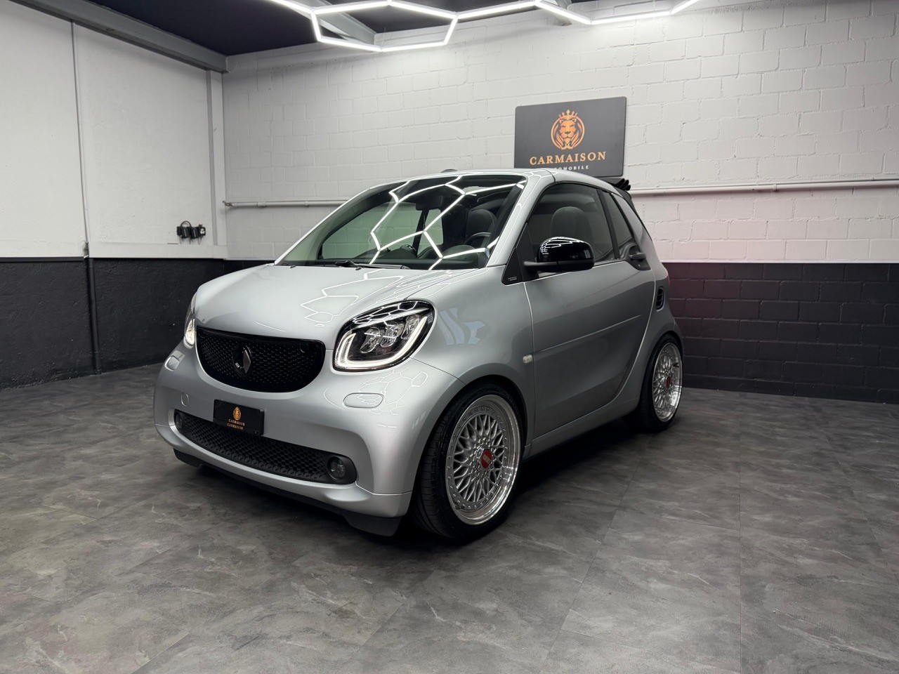 SMART fortwo twinmatic | 90 PS | Brabus Heckleuchten | Evil eyes Limitiert | BBS Wheels | H&R Federn-image-2