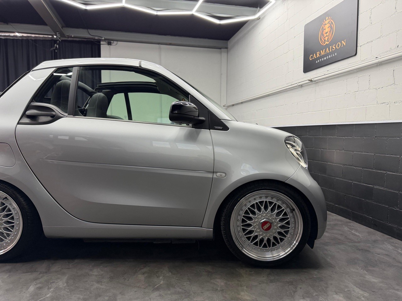 SMART fortwo twinmatic | 90 PS | Brabus Heckleuchten | Evil eyes Limitiert | BBS Wheels | H&R Federn-image-9