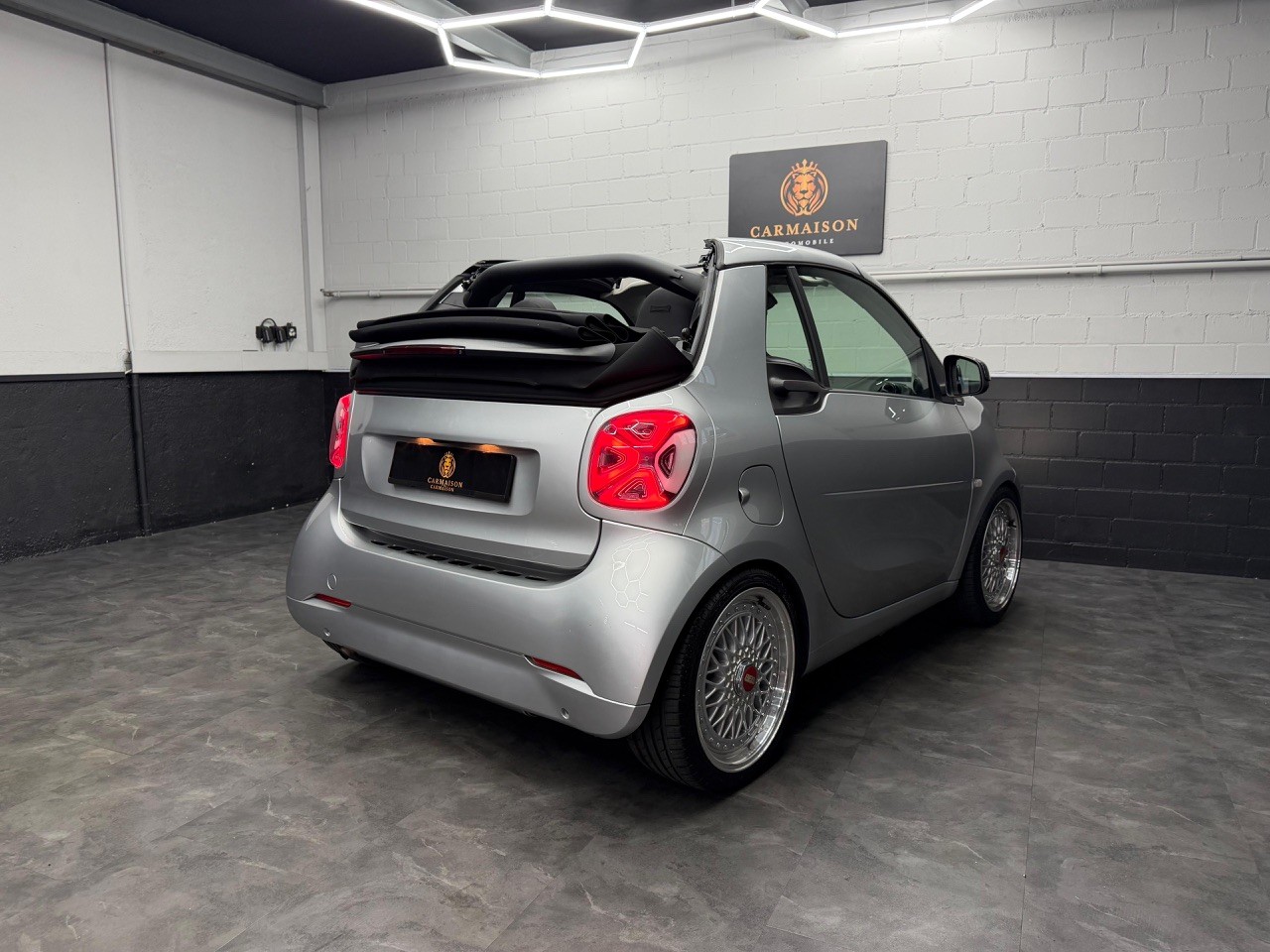 SMART fortwo twinmatic | 90 PS | Brabus Heckleuchten | Evil eyes Limitiert | BBS Wheels | H&R Federn-image-8