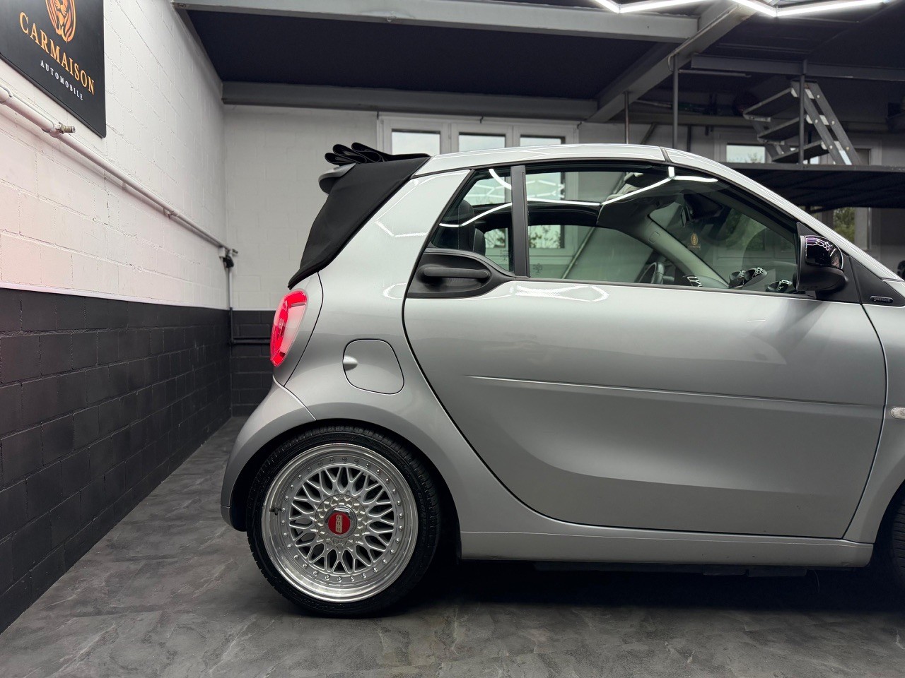 SMART fortwo twinmatic | 90 PS | Brabus Heckleuchten | Evil eyes Limitiert | BBS Wheels | H&R Federn-image-4
