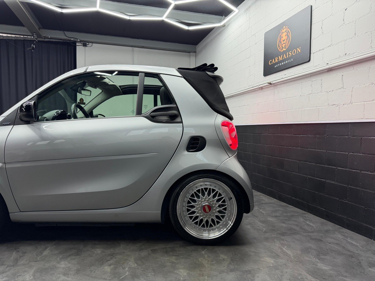 SMART fortwo twinmatic | 90 PS | Brabus Heckleuchten | Evil eyes Limitiert | BBS Wheels | H&R Federn-image-3