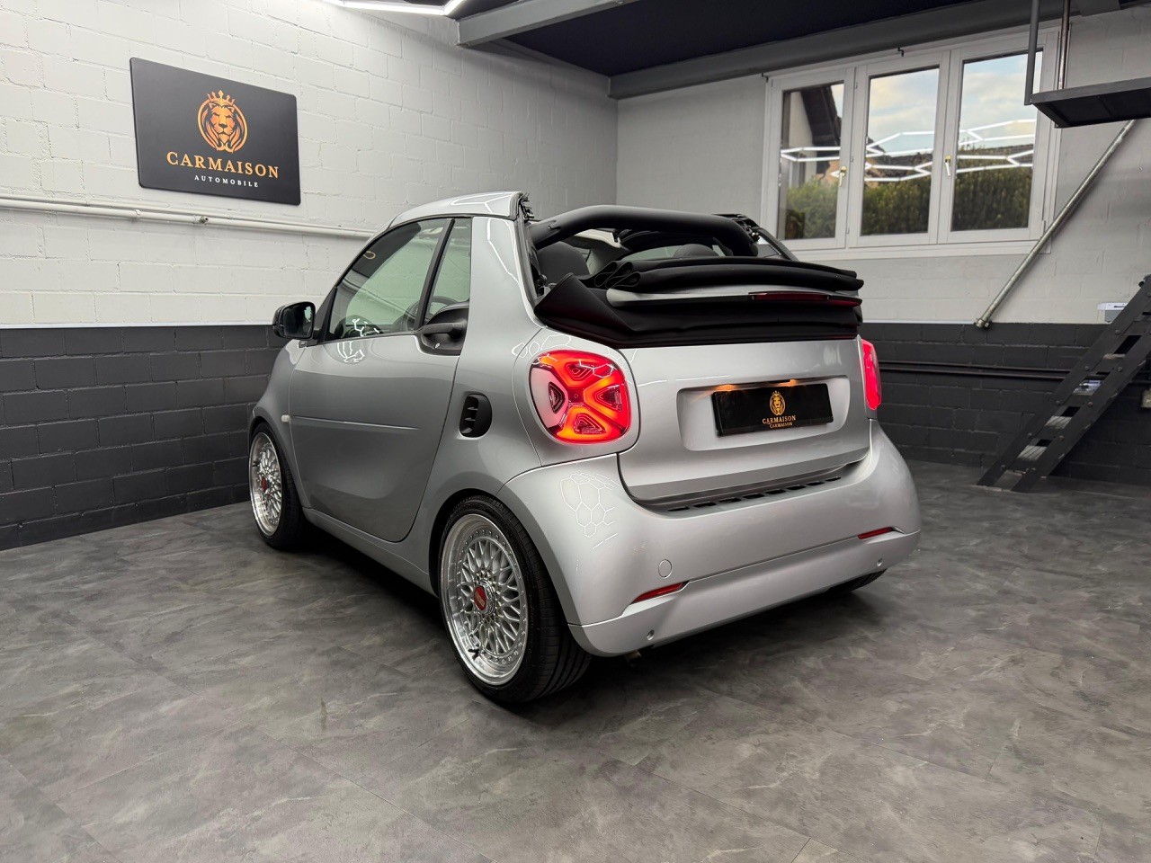 SMART fortwo twinmatic | 90 PS | Brabus Heckleuchten | Evil eyes Limitiert | BBS Wheels | H&R Federn-image-6