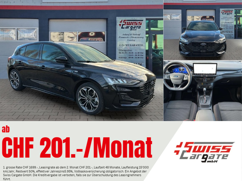FORD Focus 1.0 MHEV ST-Line Automat 155PS-image-0