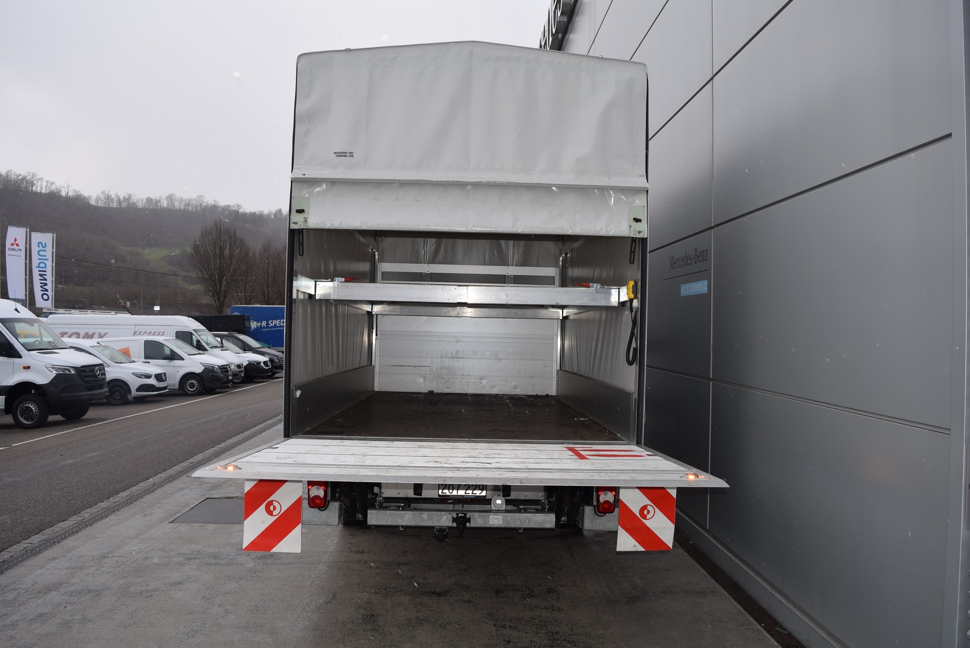 MERCEDES-BENZ Sprinter 319 CDI PRO CH 4325mm L Plachenverdeck Hebebühne-image-5