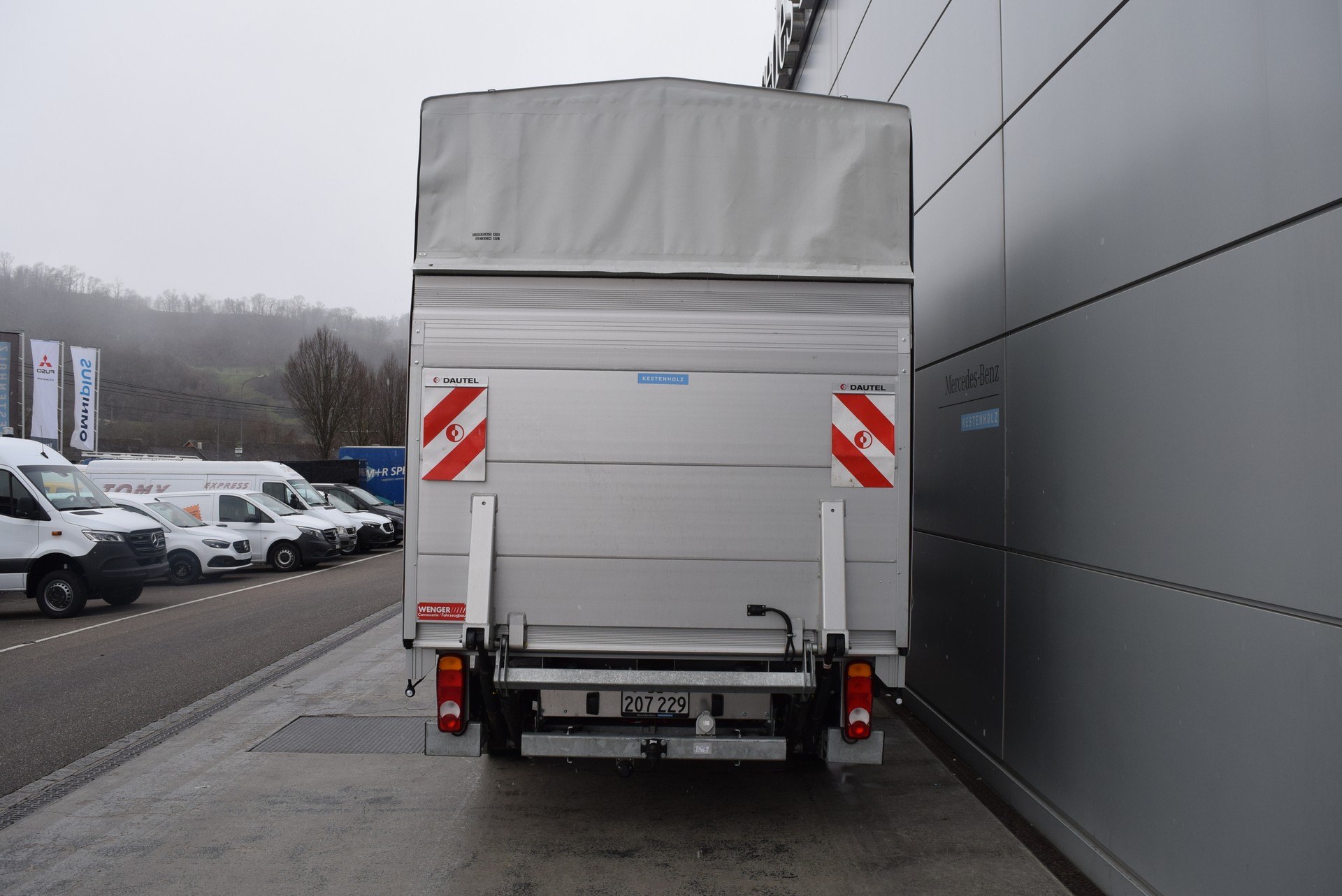 MERCEDES-BENZ Sprinter 319 CDI PRO CH 4325mm L Plachenverdeck Hebebühne-image-4