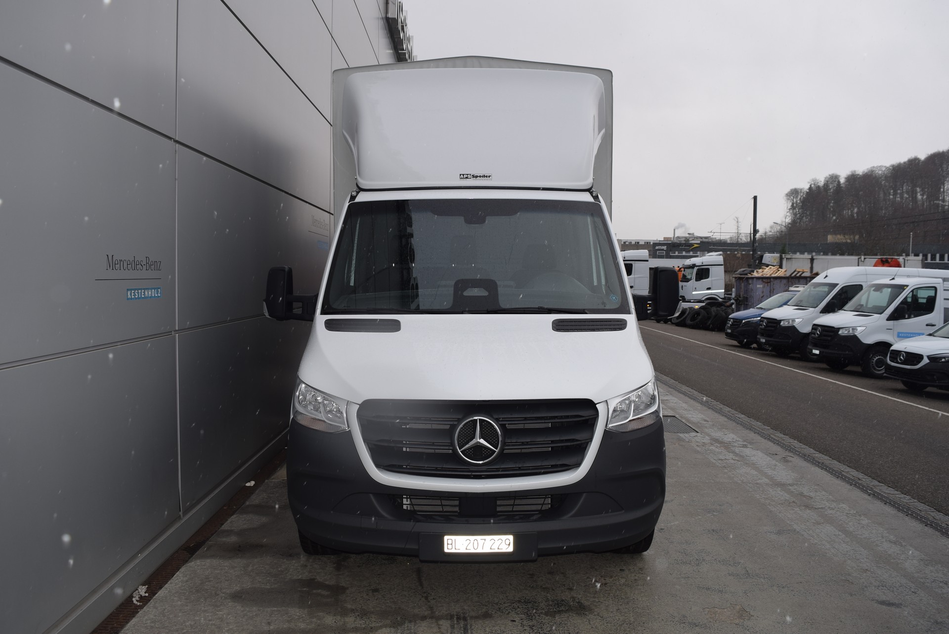 MERCEDES-BENZ Sprinter 319 CDI PRO CH 4325mm L Plachenverdeck Hebebühne-image-1