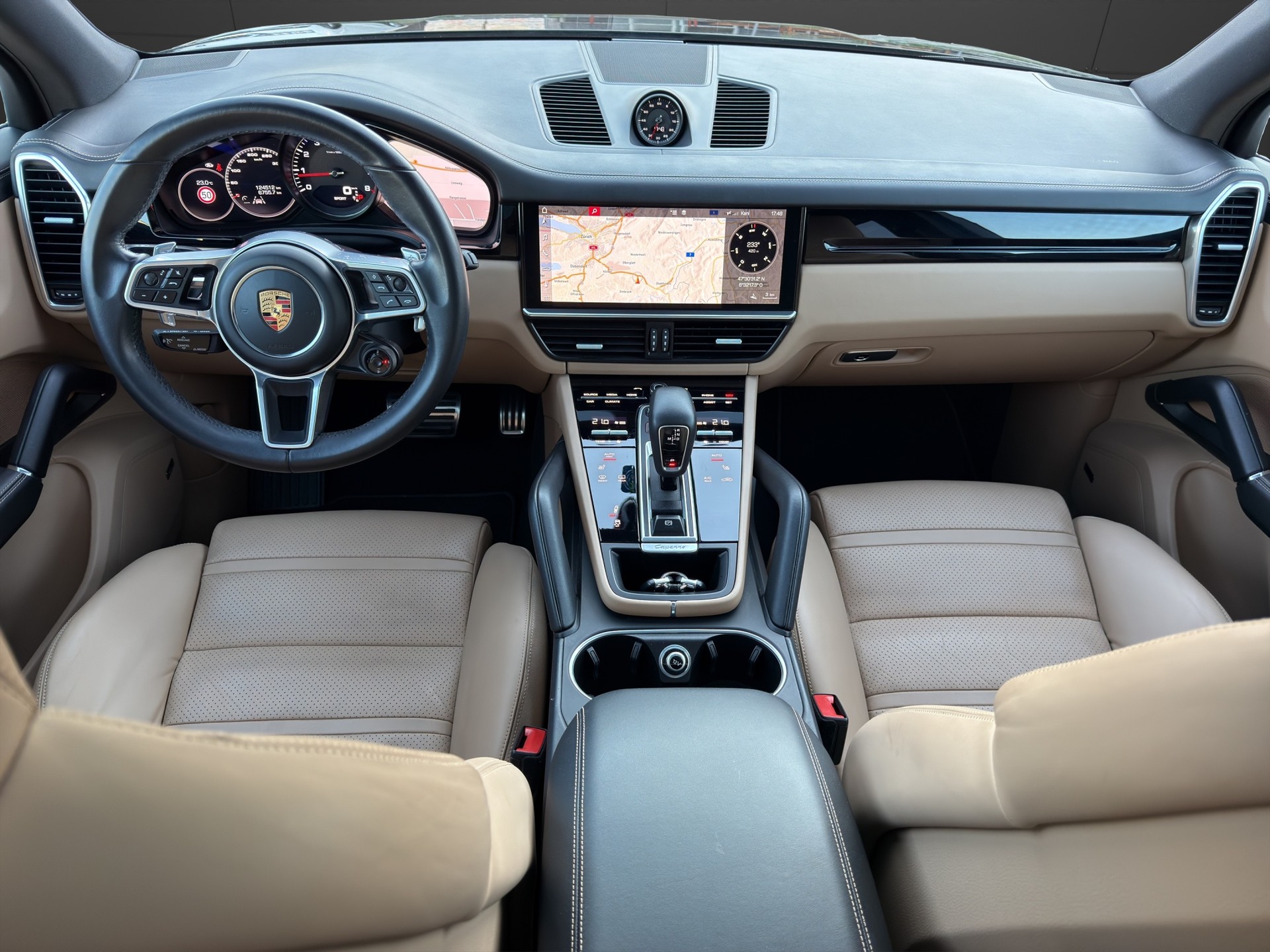 PORSCHE Cayenne S Panorama Dach MFK/Garantie-image-9