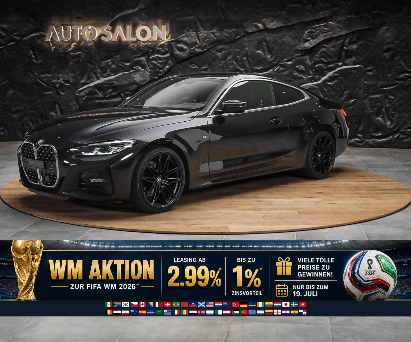 BMW 420i Coupé M Sport Steptronic *20" Felgen*Leder*ACC*