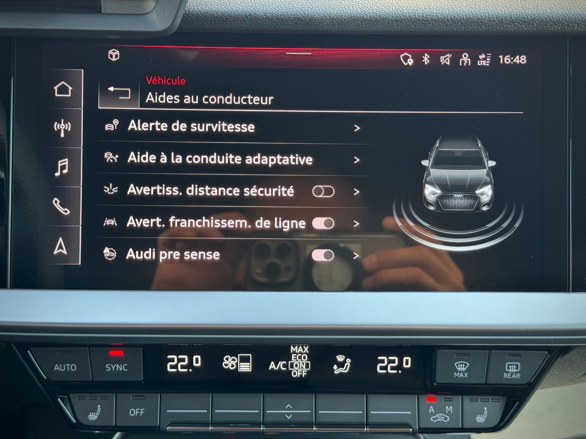 AUDI A3 Sportback 35 TFSI S line Attraction S-tronic - Véhicule Suisse (CH)-image-11