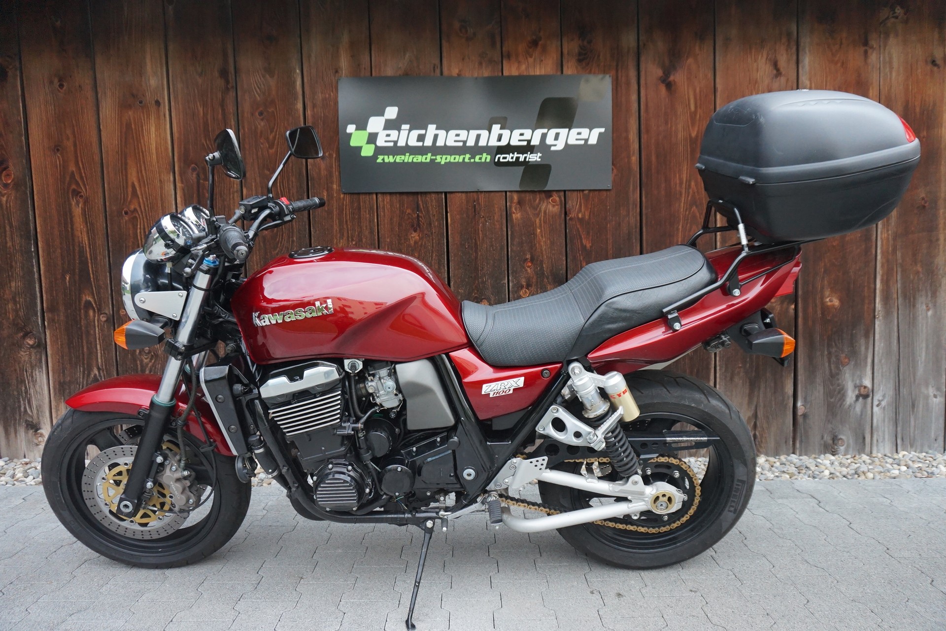 KAWASAKI ZRX1100 mit Topcase