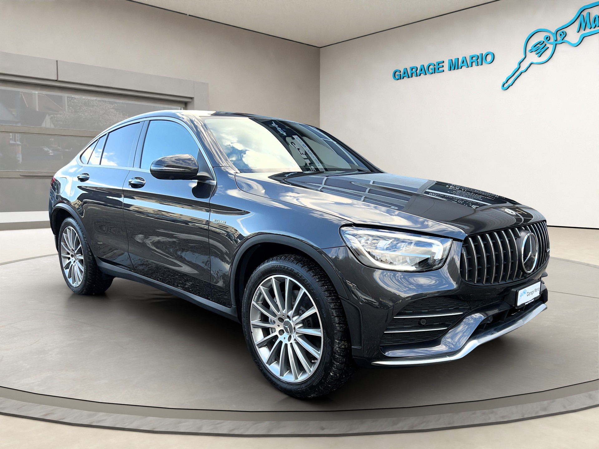 MERCEDES-BENZ GLC Coupé 43 AMG ✅CH-Fahrzeug & Frisch ab Service✅4Matic 9G-Tronic-image-0