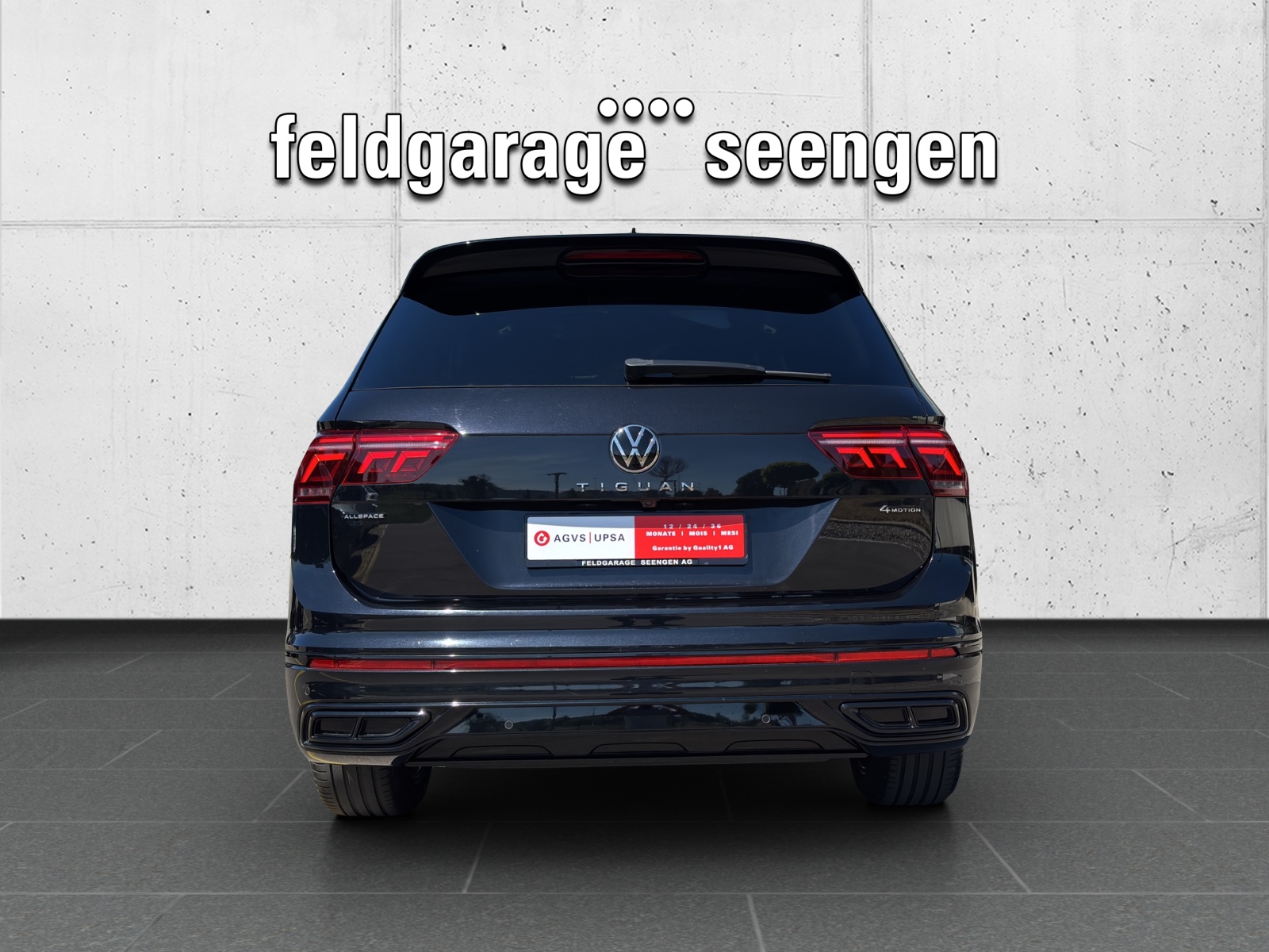 VW Tiguan Allspace 2.0 TDI SCR R-Line 4Motion DSG mit AHK, Leder mit Lüftung, Panorama-Ausstell-/Schiebedach & Winterrad-image-5