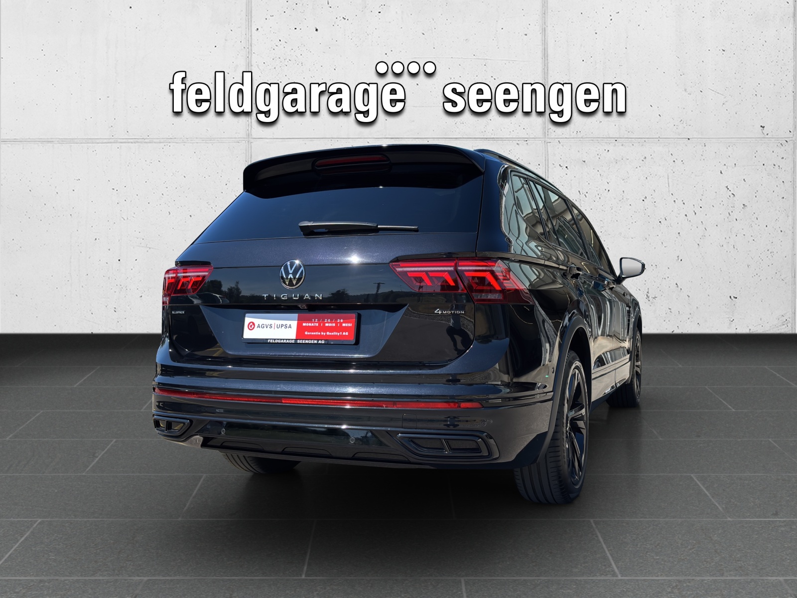 VW Tiguan Allspace 2.0 TDI SCR R-Line 4Motion DSG mit AHK, Leder mit Lüftung, Panorama-Ausstell-/Schiebedach & Winterrad-image-4