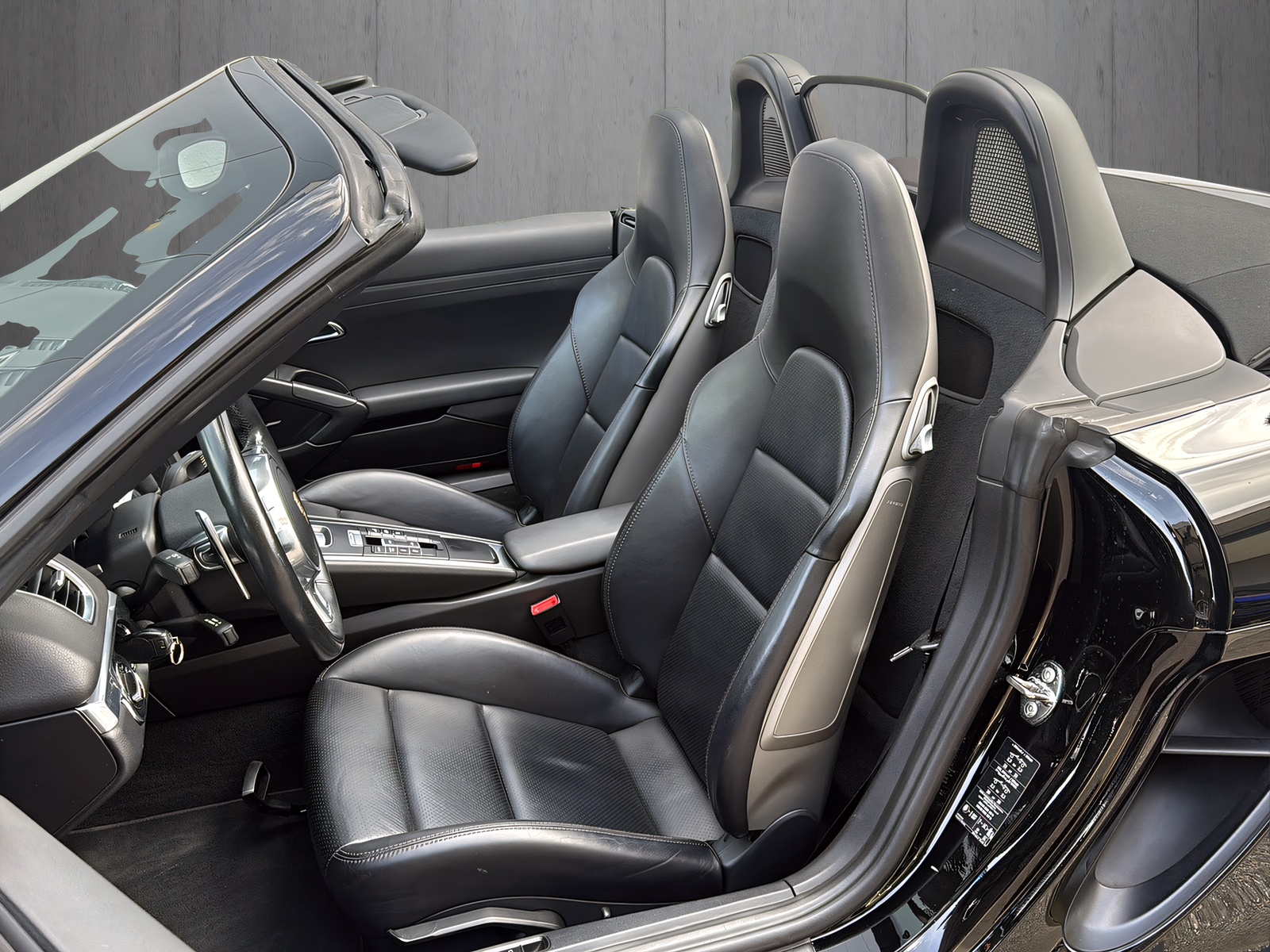 PORSCHE Boxster 2.7 PDK* ALL BLACK *-image-10