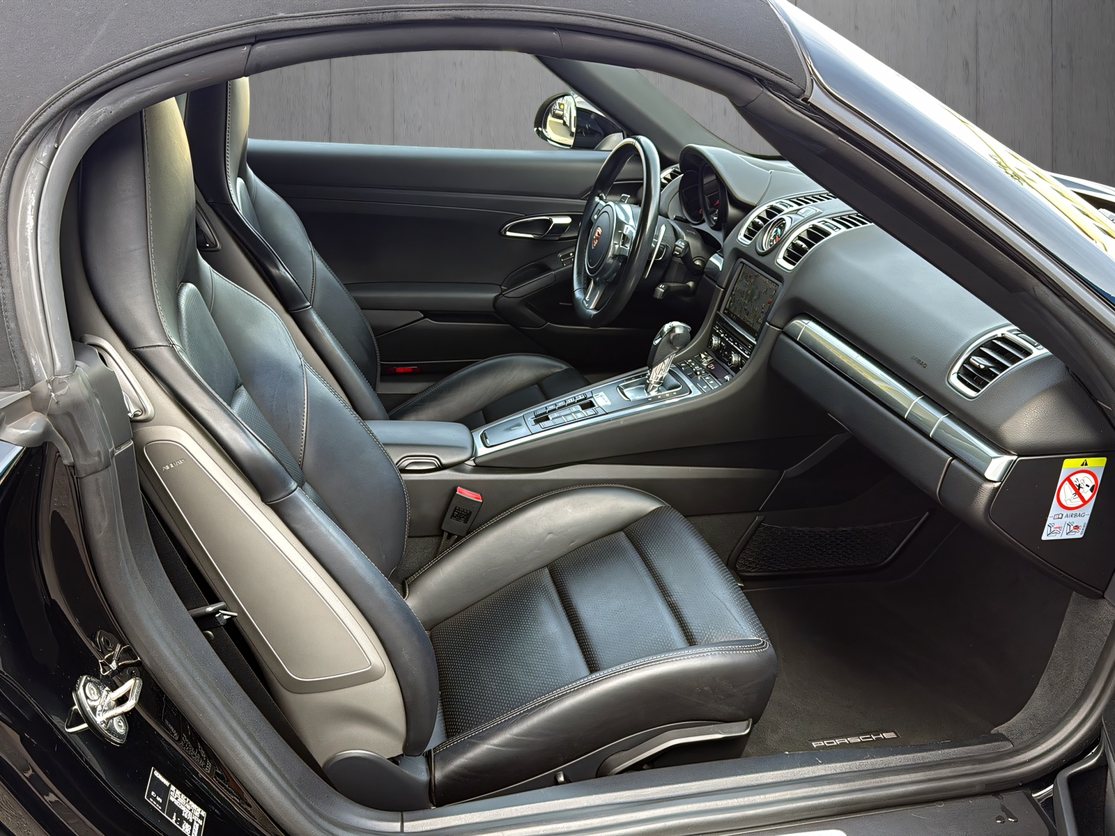 PORSCHE Boxster 2.7 PDK* ALL BLACK *-image-11