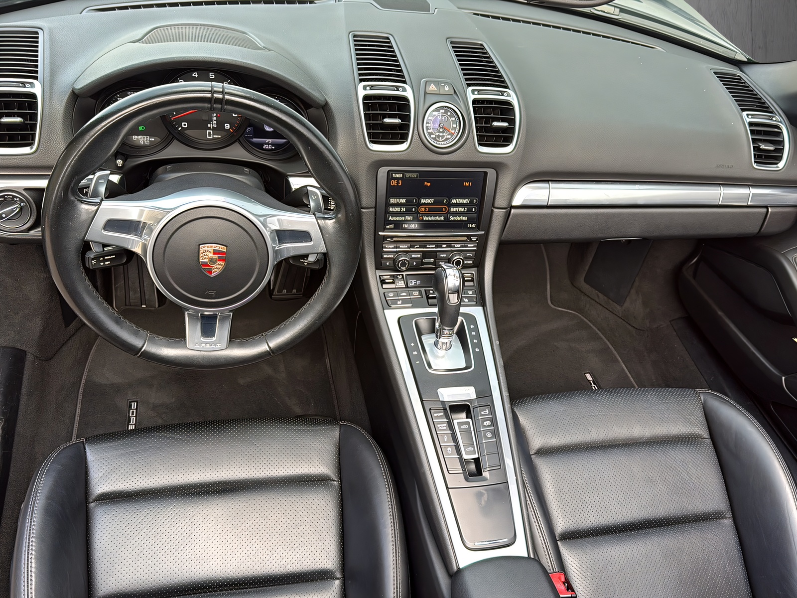 PORSCHE Boxster 2.7 PDK* ALL BLACK *-image-8