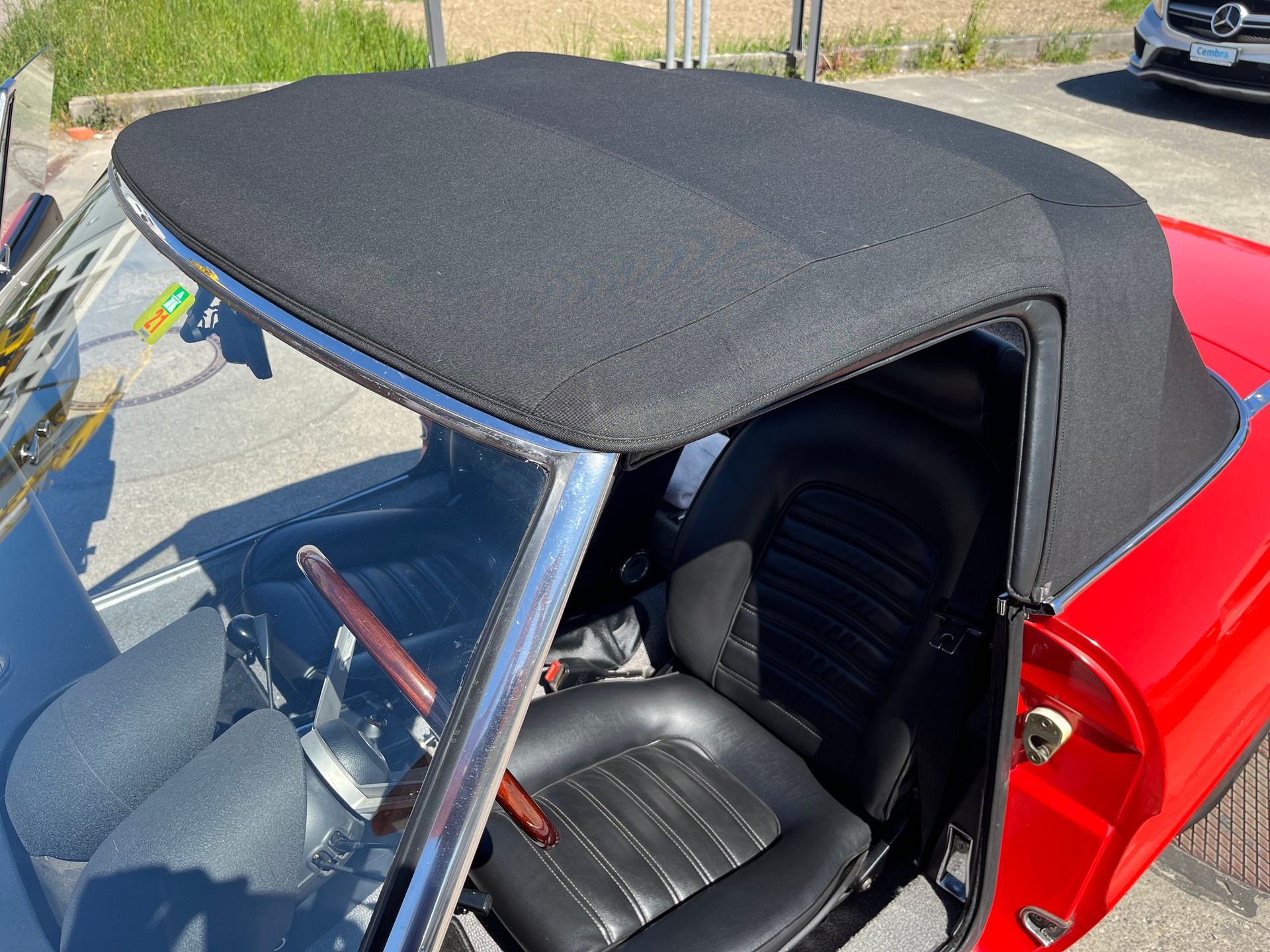 ALFA ROMEO 2000 spider coda tronca. Etat exceptionnel! 1ère main, comme neuve.-image-8