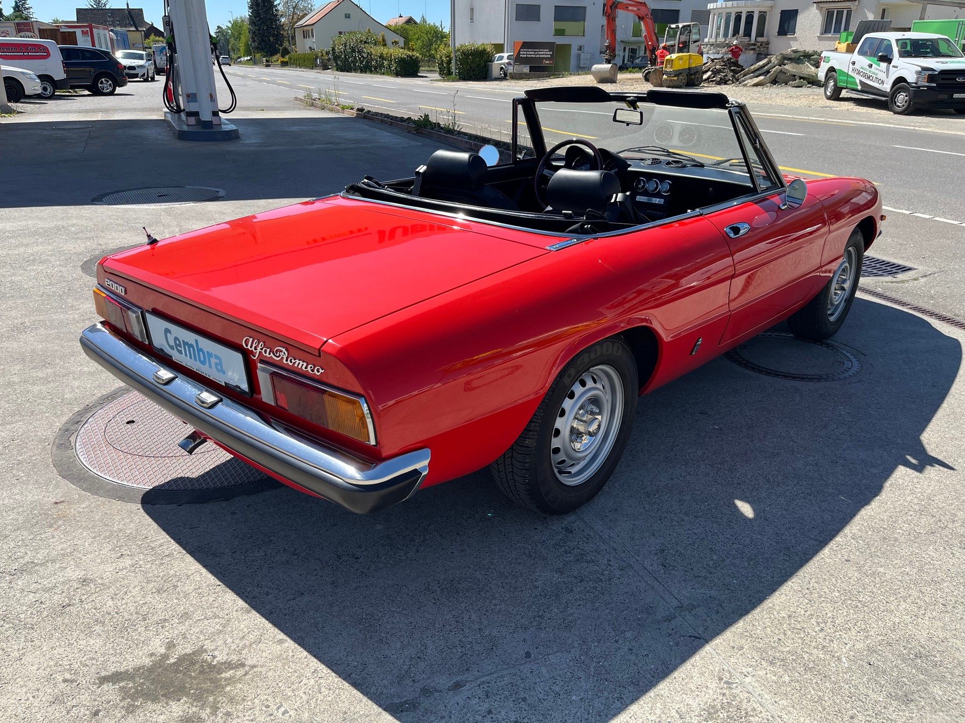 ALFA ROMEO 2000 spider coda tronca. Etat exceptionnel! 1ère main, comme neuve.-image-7