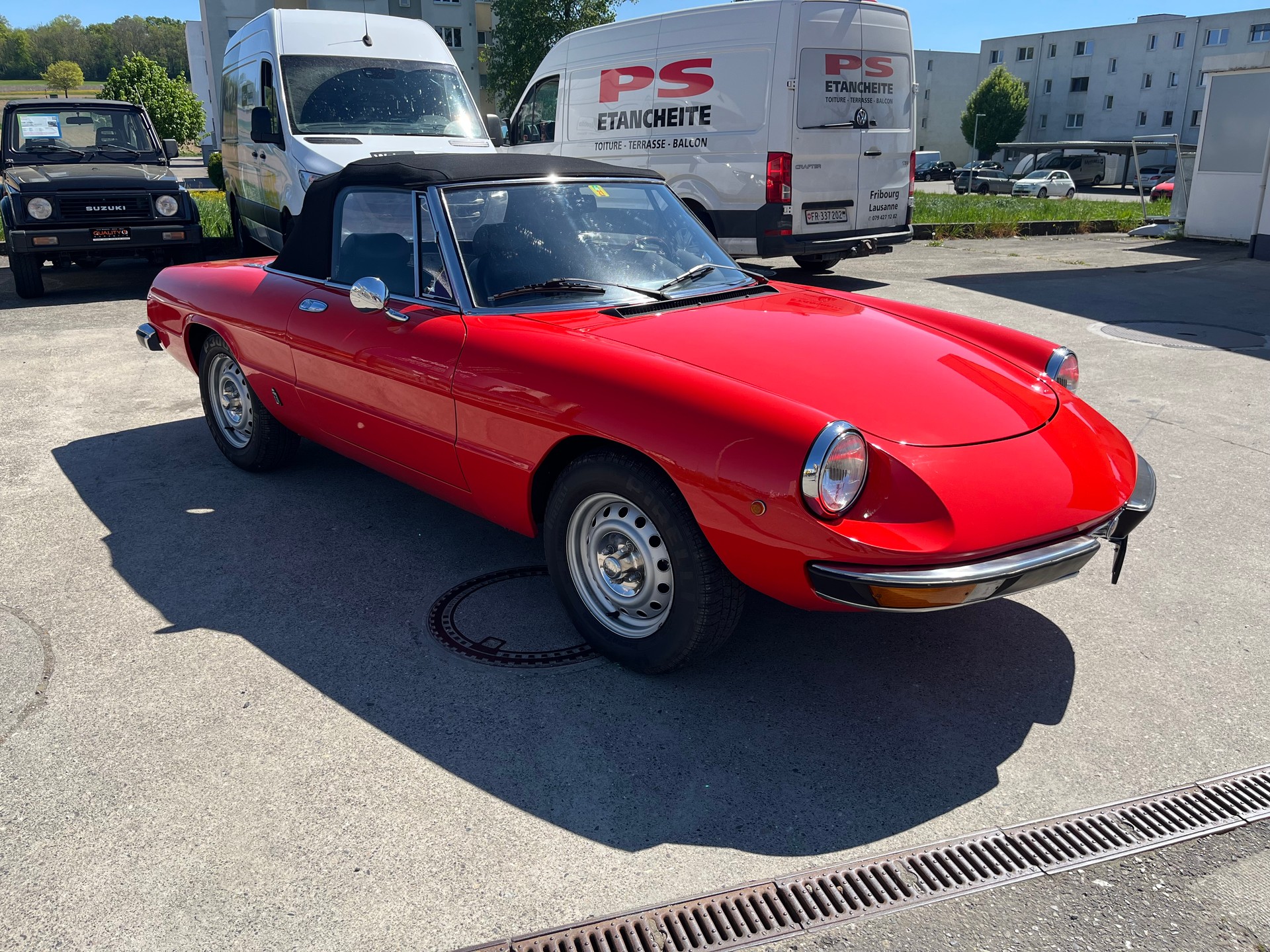 ALFA ROMEO 2000 spider coda tronca. Etat exceptionnel! 1ère main, comme neuve.