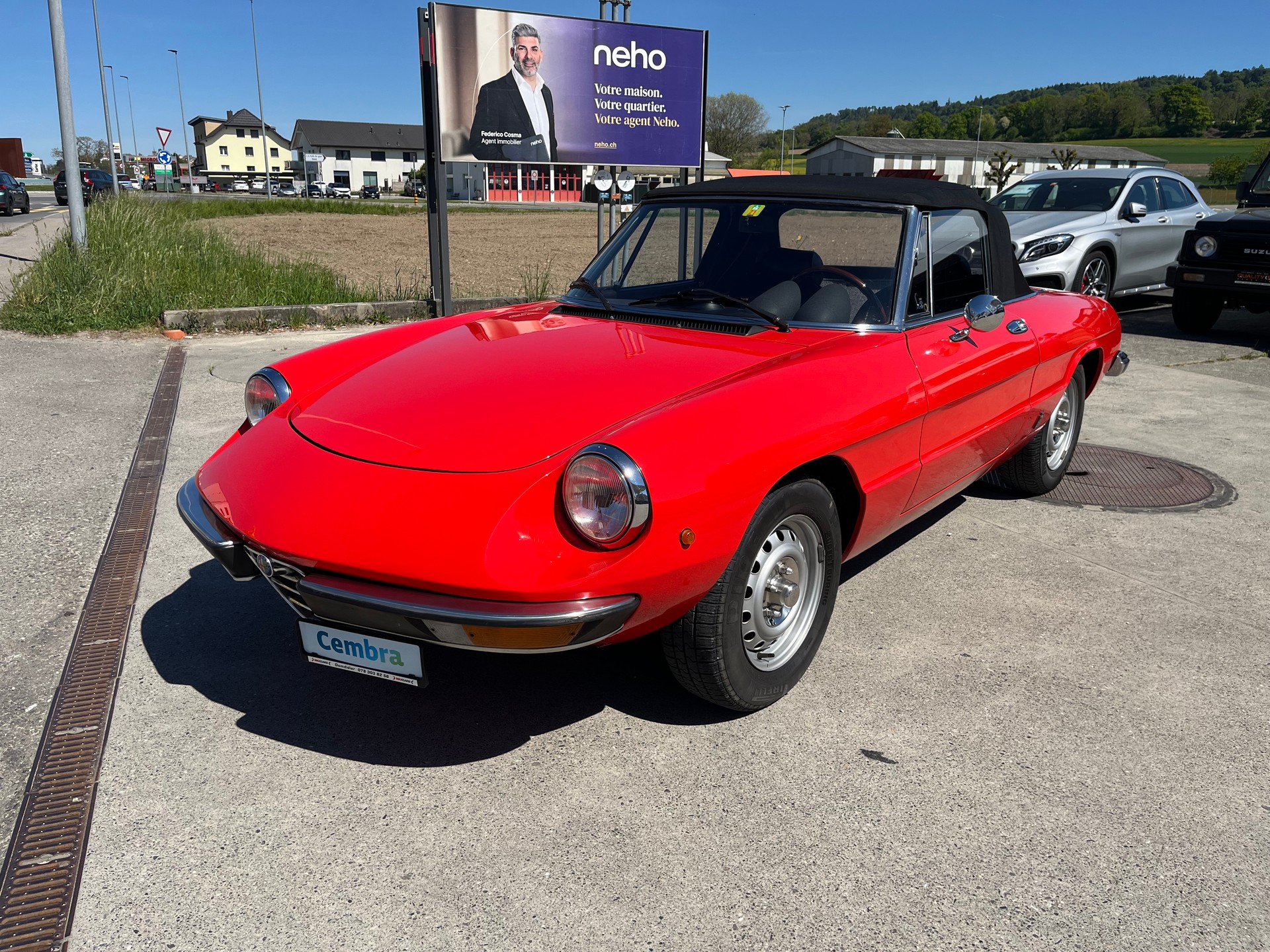 ALFA ROMEO 2000 spider coda tronca. Etat exceptionnel! 1ère main, comme neuve.-image-2