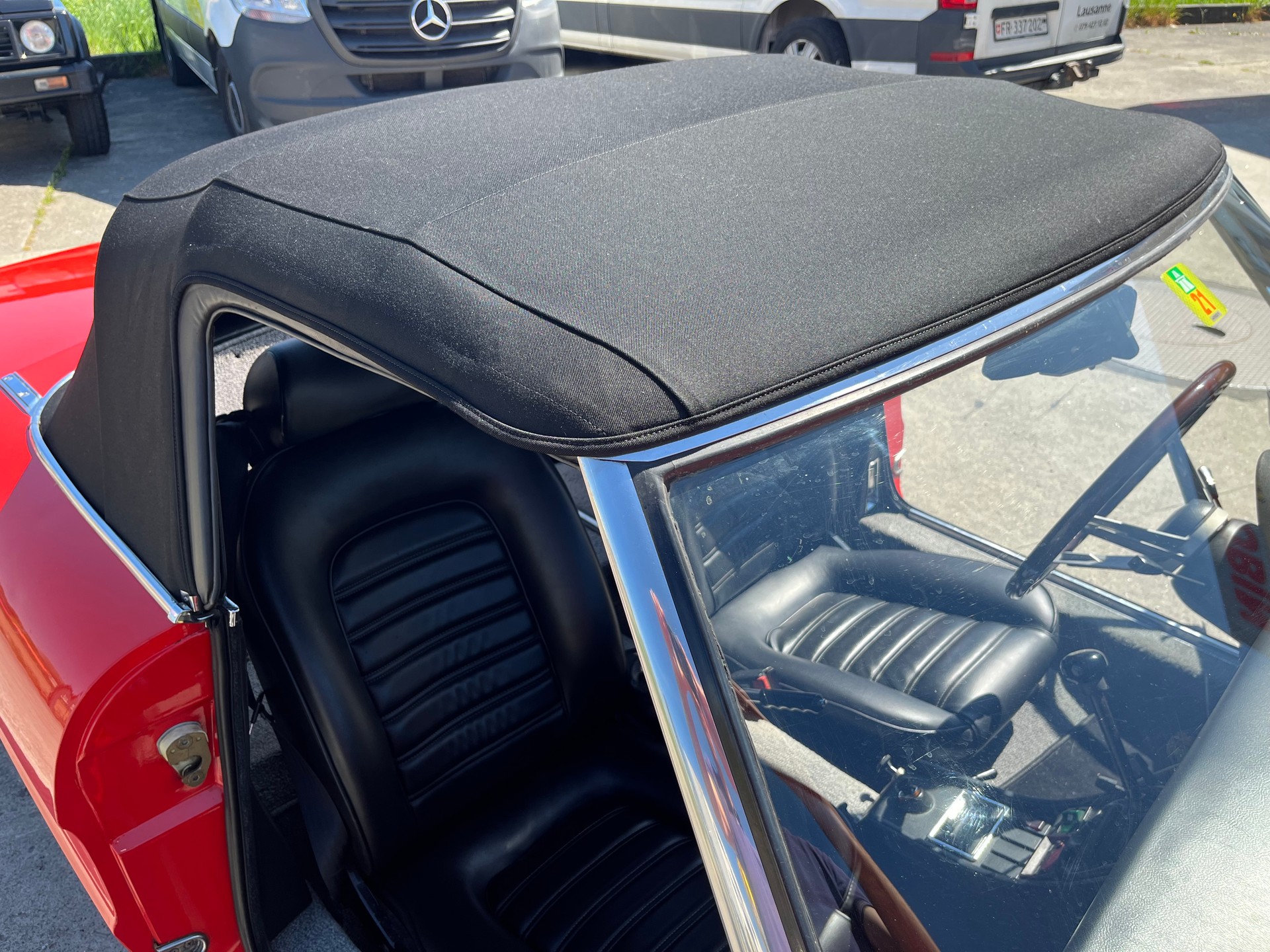 ALFA ROMEO 2000 spider coda tronca. Etat exceptionnel! 1ère main, comme neuve.-image-9