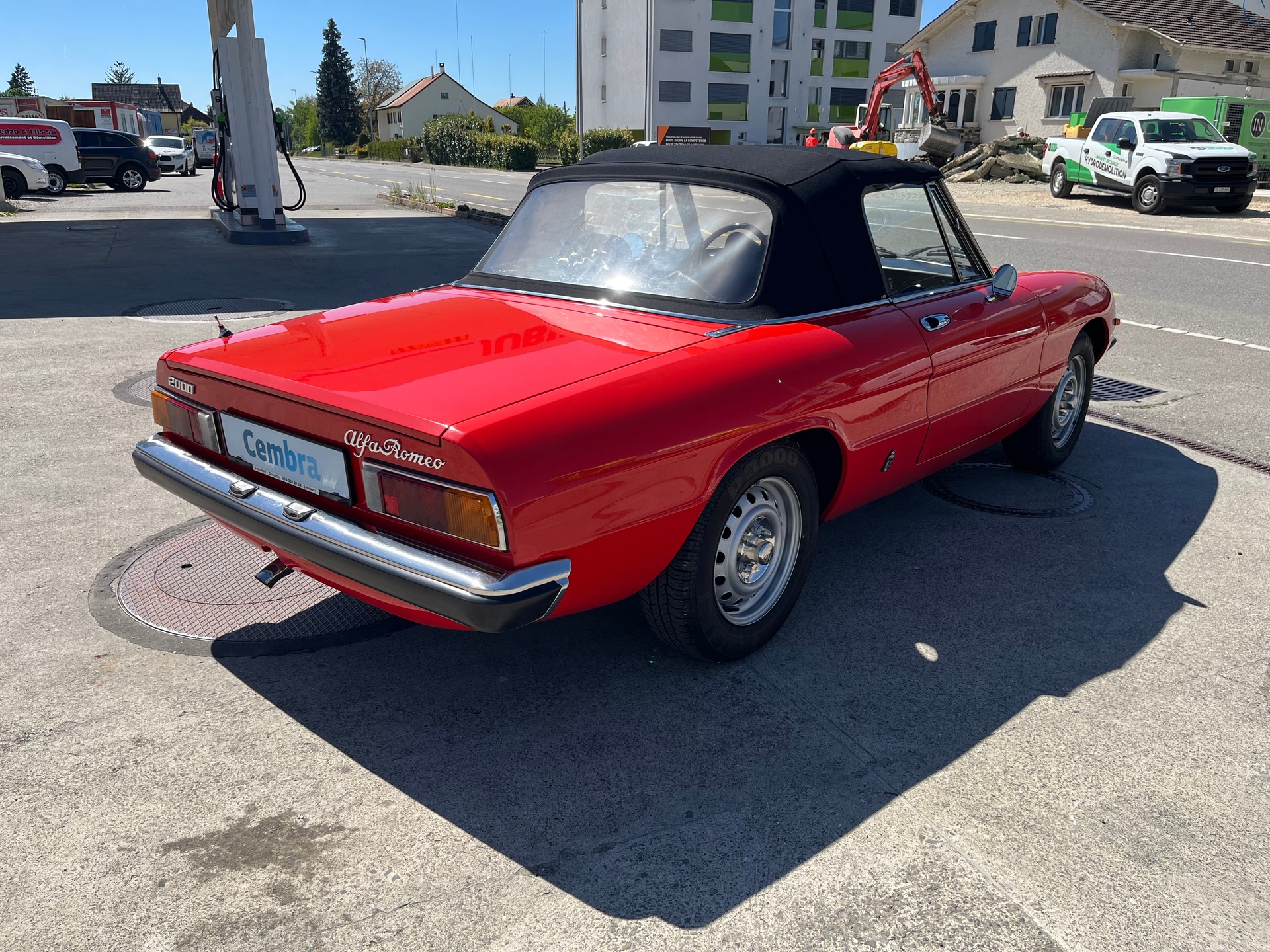 ALFA ROMEO 2000 spider coda tronca. Etat exceptionnel! 1ère main, comme neuve.-image-6