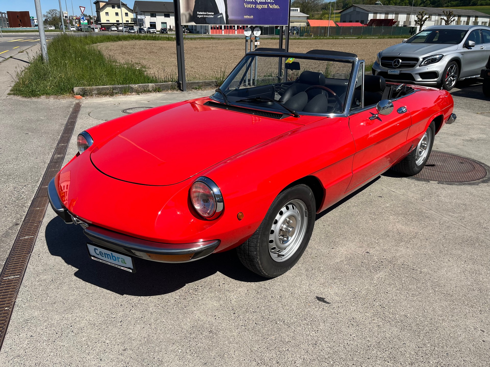 ALFA ROMEO 2000 spider coda tronca. Etat exceptionnel! 1ère main, comme neuve.-image-3