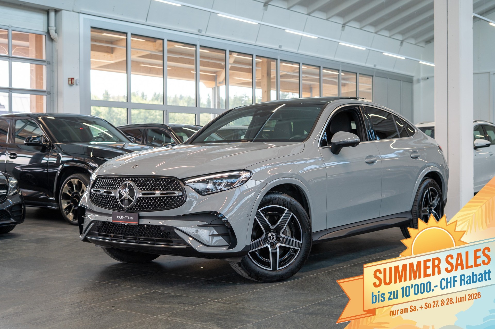 MERCEDES-BENZ GLC 300 AMG Line 4matic Coupé / Panorama / 360°Kamera / Anhängerkupplung-image-0