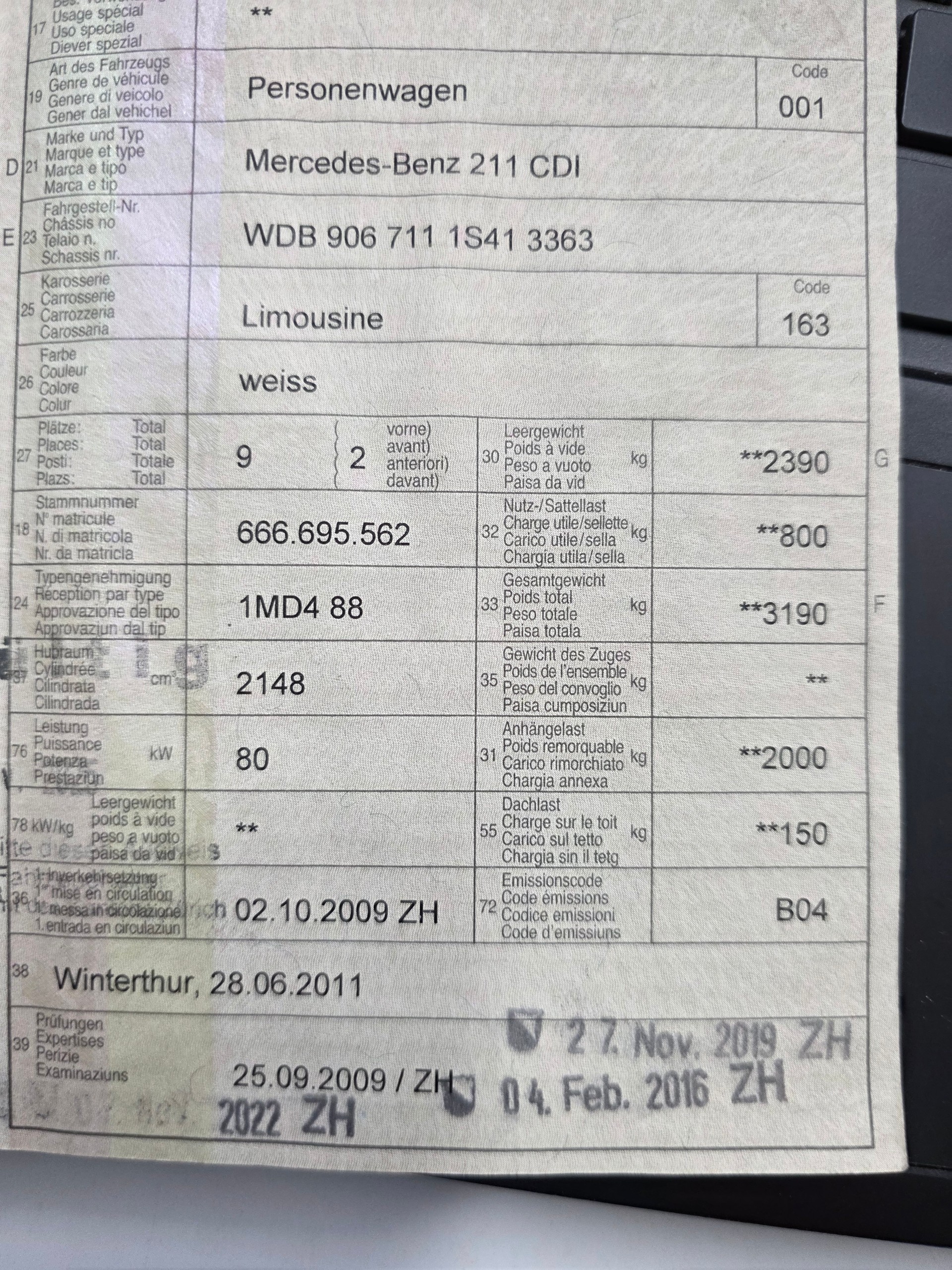 MERCEDES-BENZ Sprinter 211 CDI Kompakt-image-19