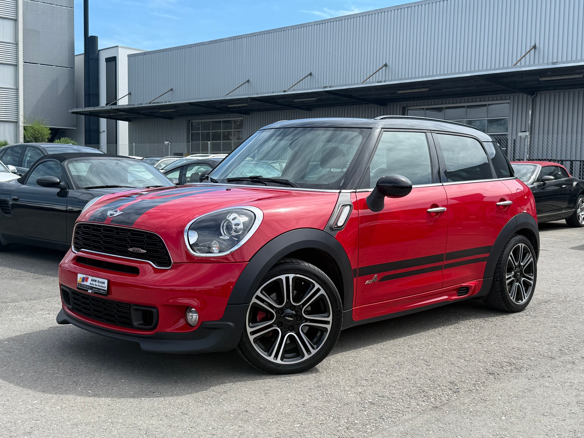 MINI Countryman John Cooper Works ALL4 Steptronic / Frisch ab MFK / harman/kardon / Navi / Leder / 8-fach Alu-image-0