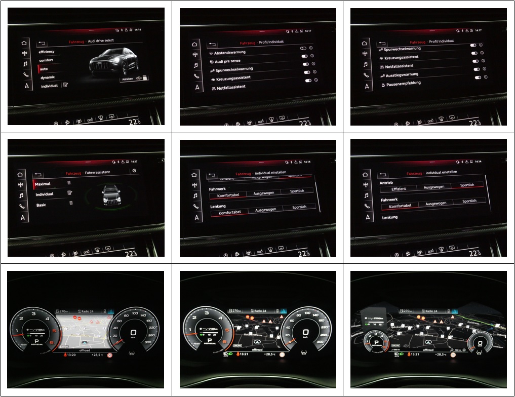 AUDI Q8 50 TDI quattro tiptronic - Black Edition - Panorama - Luftfederung - 360° Kamera - Standheizung - 286 PS-image-13