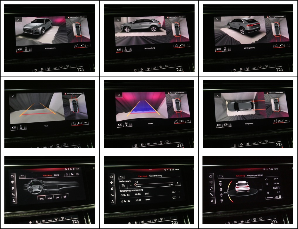 AUDI Q8 50 TDI quattro tiptronic - Black Edition - Panorama - Luftfederung - 360° Kamera - Standheizung - 286 PS-image-14