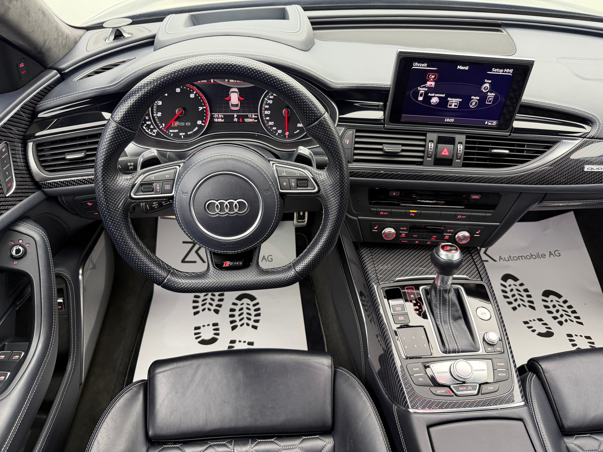 AUDI RS6 Avant 4.0 TFSI V8 ABT 700PS Capristo Abgasanlage quattro Tiptronic | Audi exclusive | B&O | Panoramadach | Carbon Paket |-image-11
