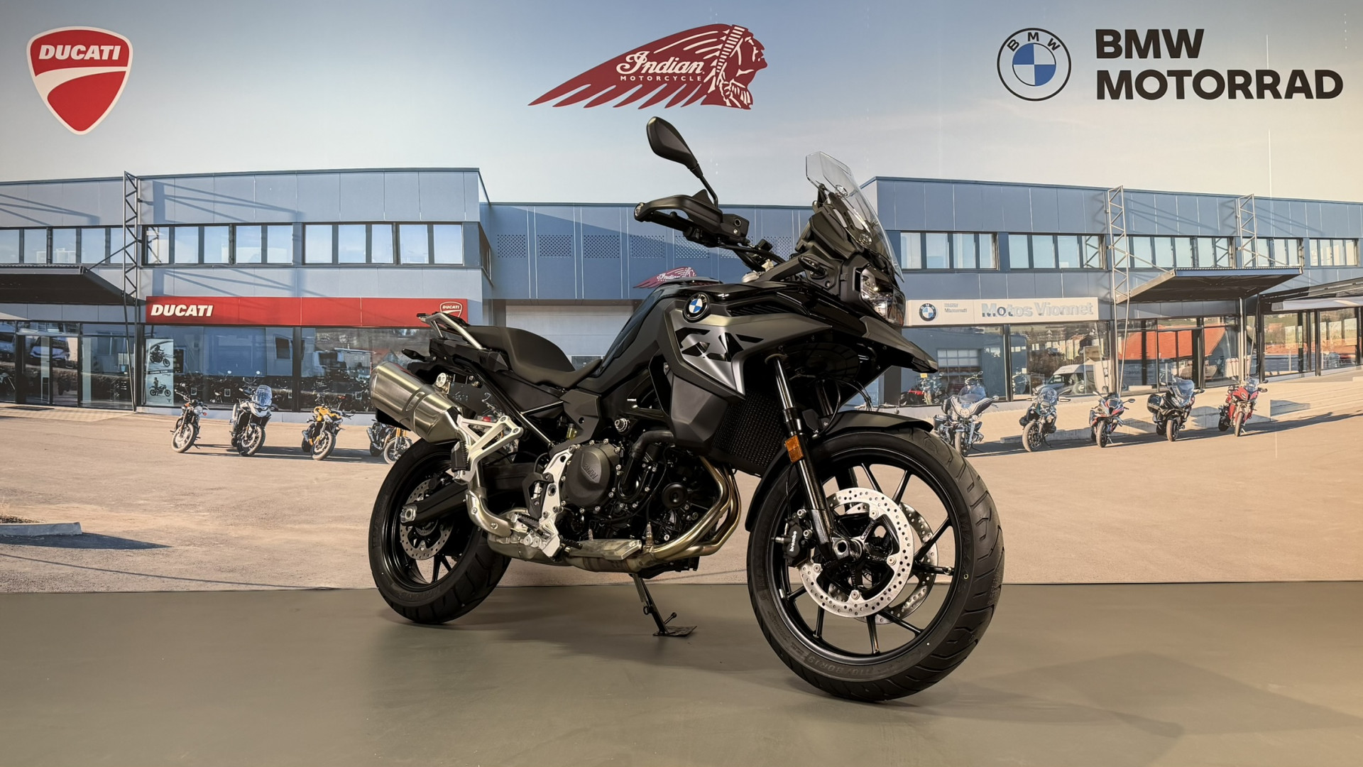 BMW F 800 GS Triple Black Rabaissée