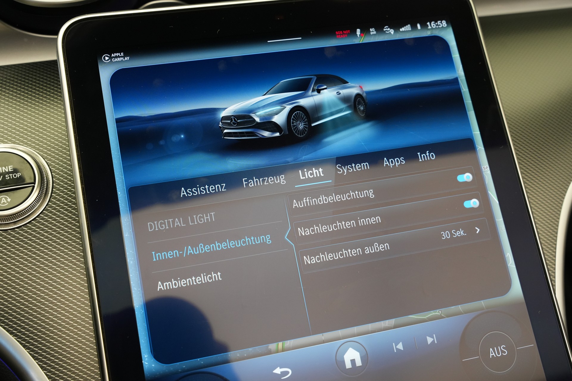 MERCEDES-BENZ CLE 300 Cabrio 4Matic 9G-Tronic *CH-Fahrzeug* *Burmester* *HuD*-image-26
