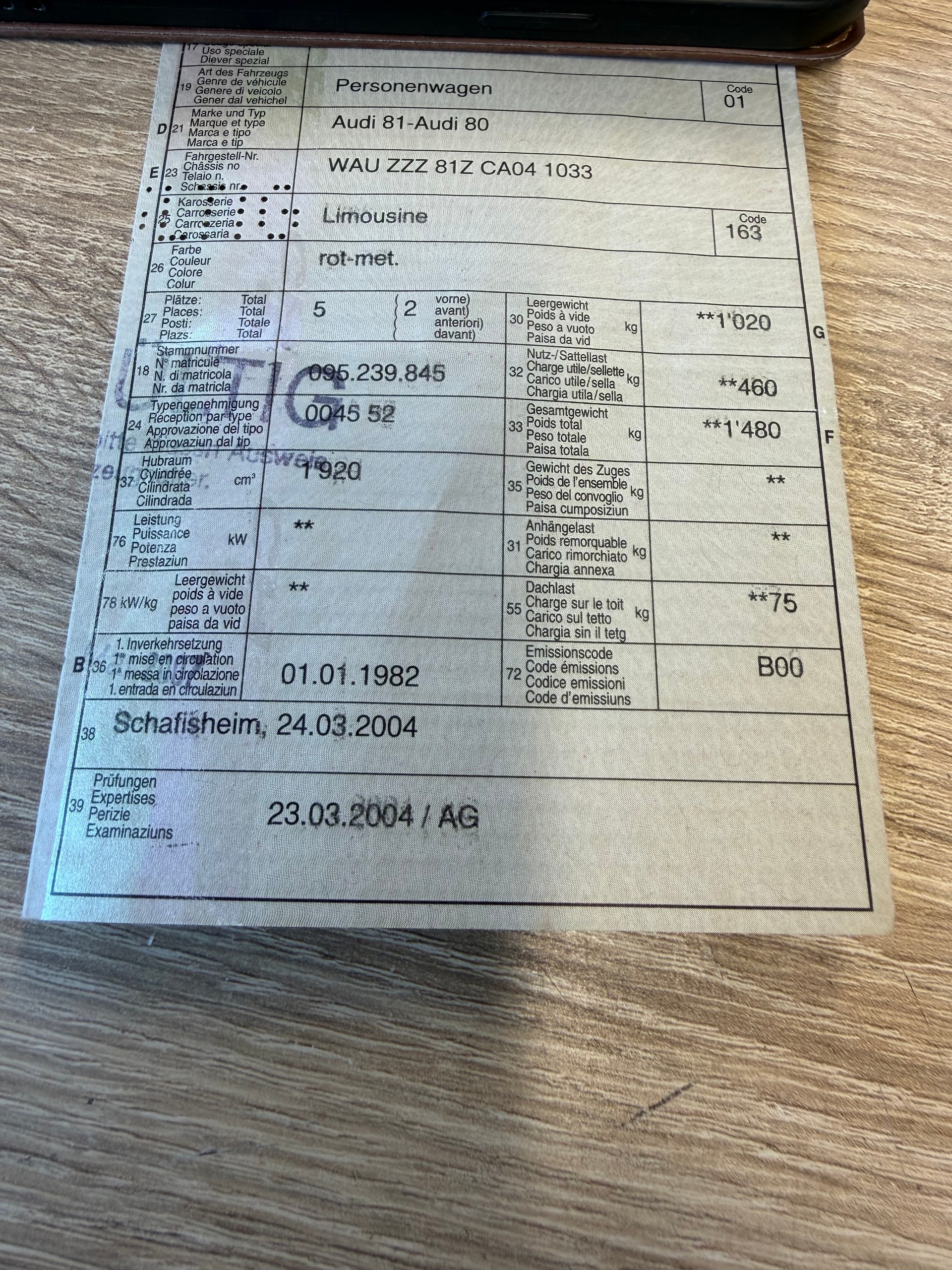 AUDI 80 2.1 GL 5E-image-13