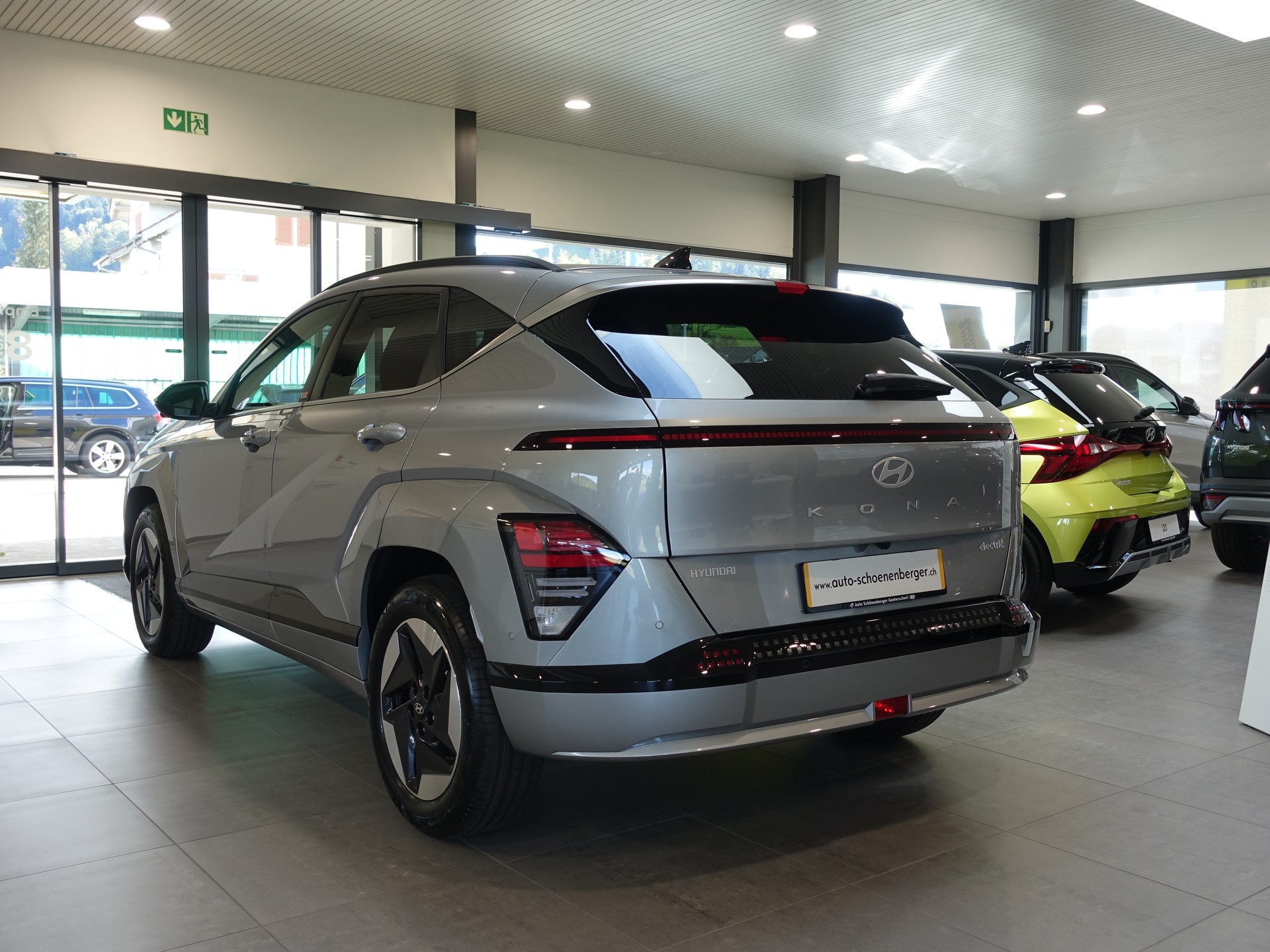 HYUNDAI Kona EV 65.4 kWh Amplia inkl. 4 Aluwinterräder-image-3