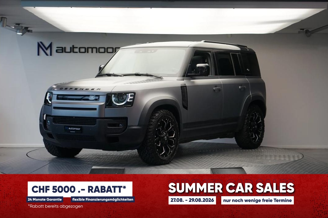 LAND ROVER Defender 110 3.0 D I6 300 HSE AWD AT8 *Fuel Offroad Felgen* *CH-Fahrzeug* *Approved Garantie*