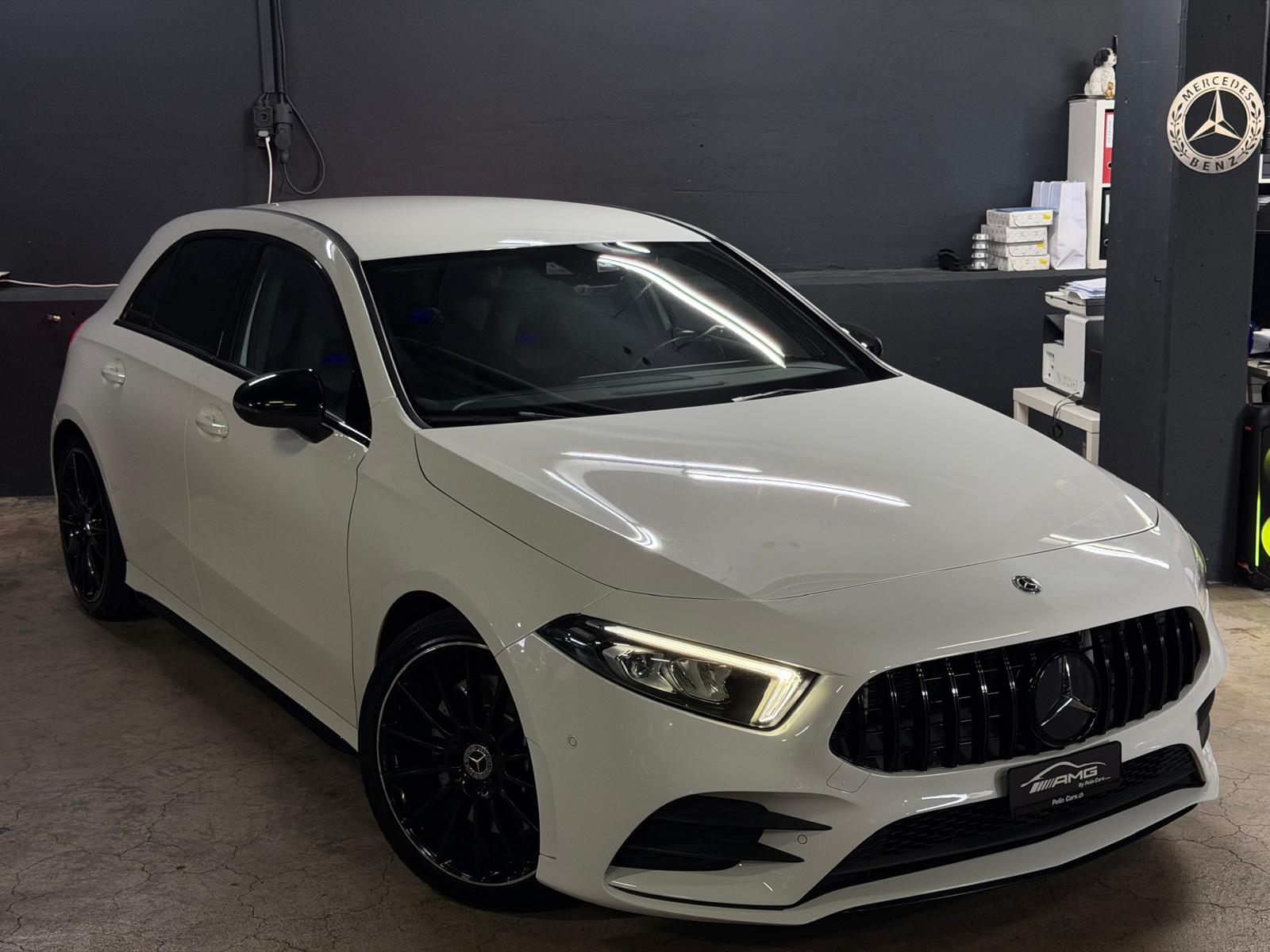 MERCEDES-BENZ A 250 AMG (A35 AMG Bodykit) White&Balck Performance 7G-DCT (2Jahre Garantie/Frisch ab MFK)-image-1