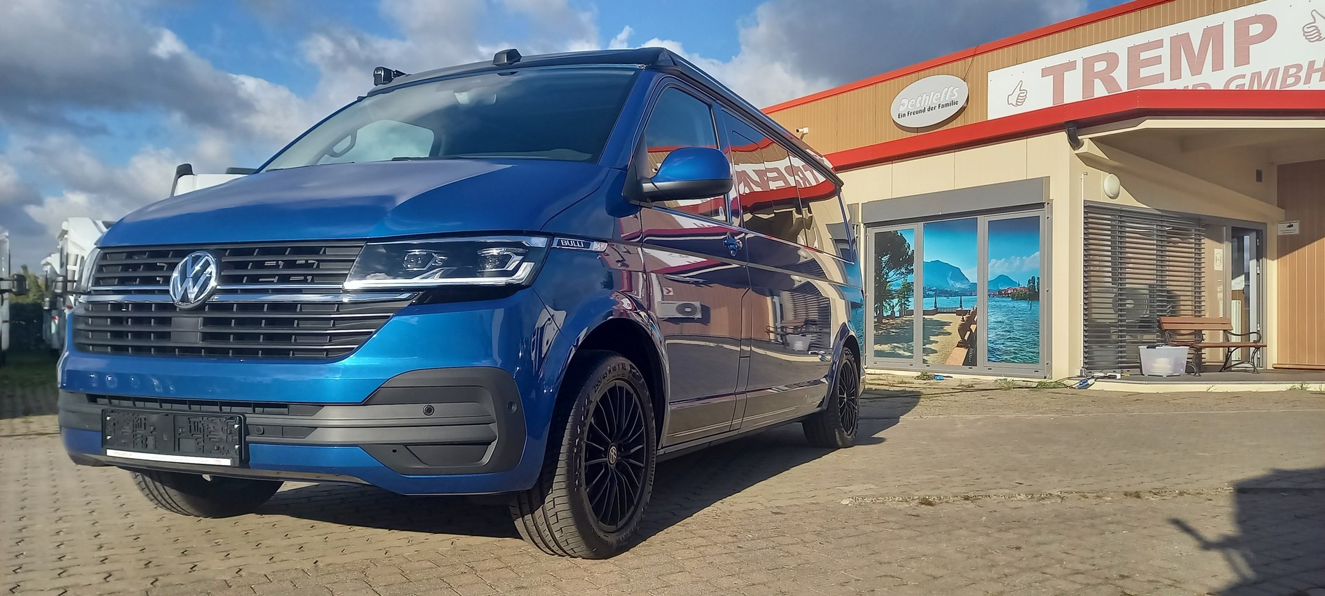 VW Wavecamper T6.1 langer Radstand mit Aufstelldach Vollausstattung 8 Sitze kein California