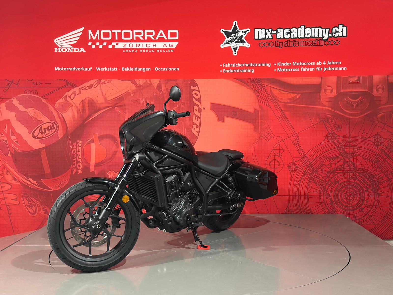 HONDA CMX 1100 Rebel Touring**Schwarz**DEMO-BIKE-image-8