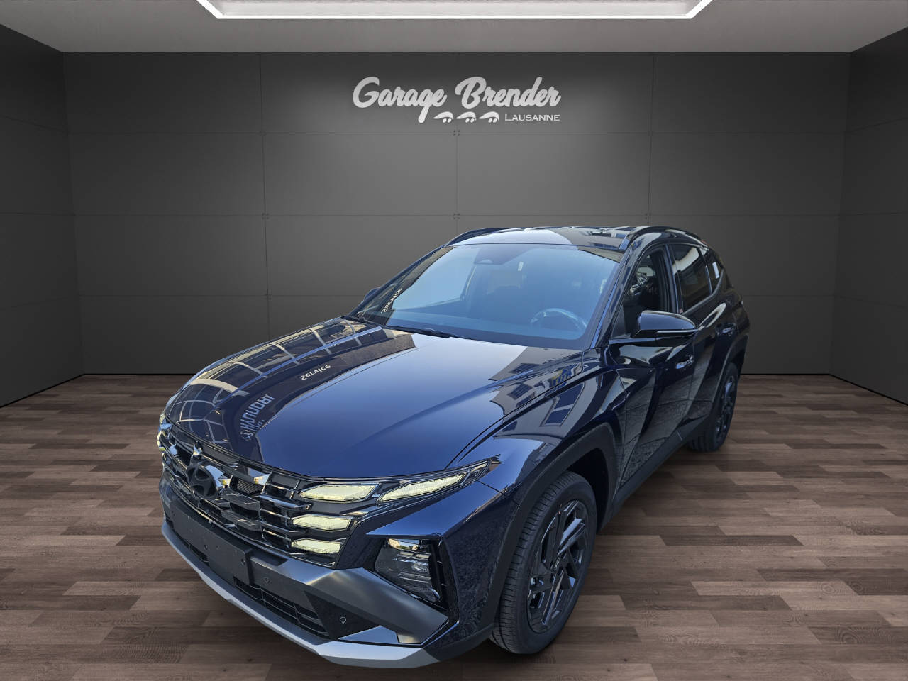 HYUNDAI Tucson 1.6 T-GDi HEV Origo Blackline 4WD-image-1