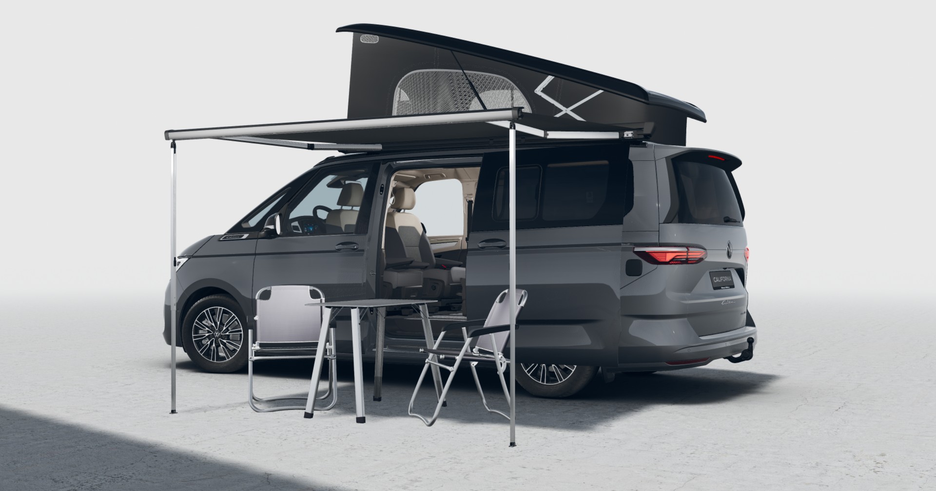 VW California eHybrid Beach Camper Liberty 4Motion 4x4 - 5 Sitzplätze + Mini Küche-image-0