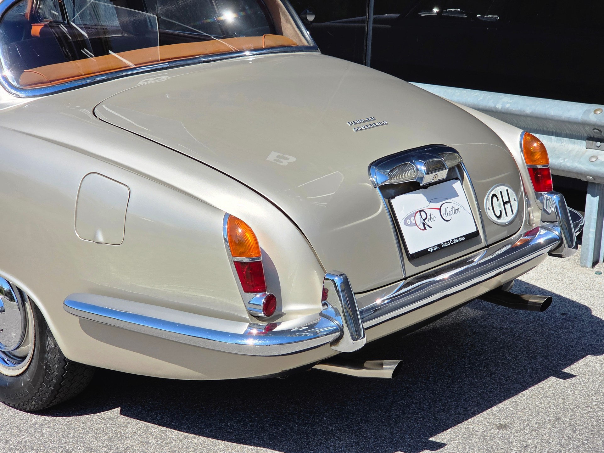 JAGUAR Daimler 420 Sovereign - voiture CH - boîte mécanique - Overdrive - rarissime - superbe état - expertisée vétéran 10.24.-image-7