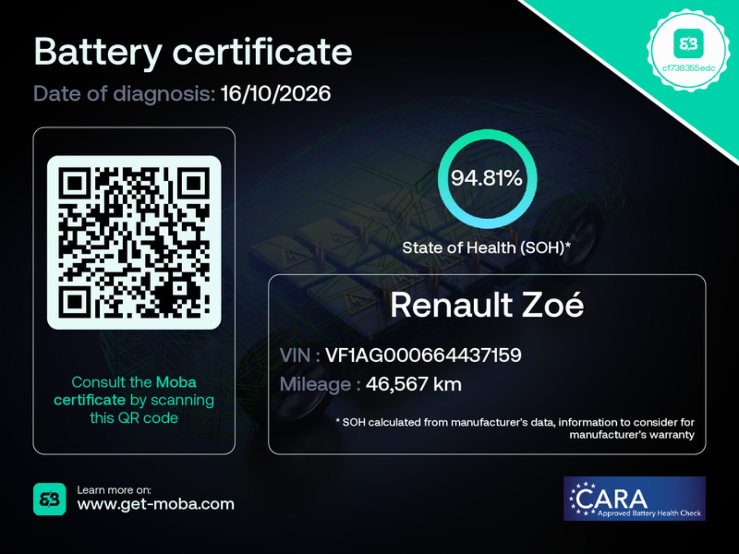 RENAULT Zoe Intens R135 (incl. Batterie)-showroom-element-1