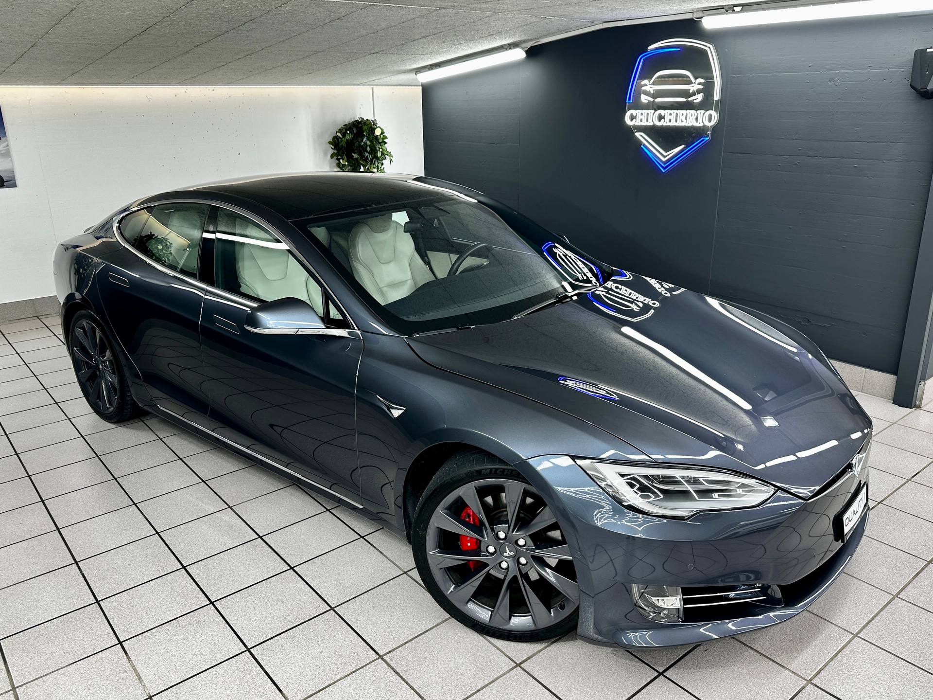 TESLA Model S Ludicrous Performance ''Raven''-image-1