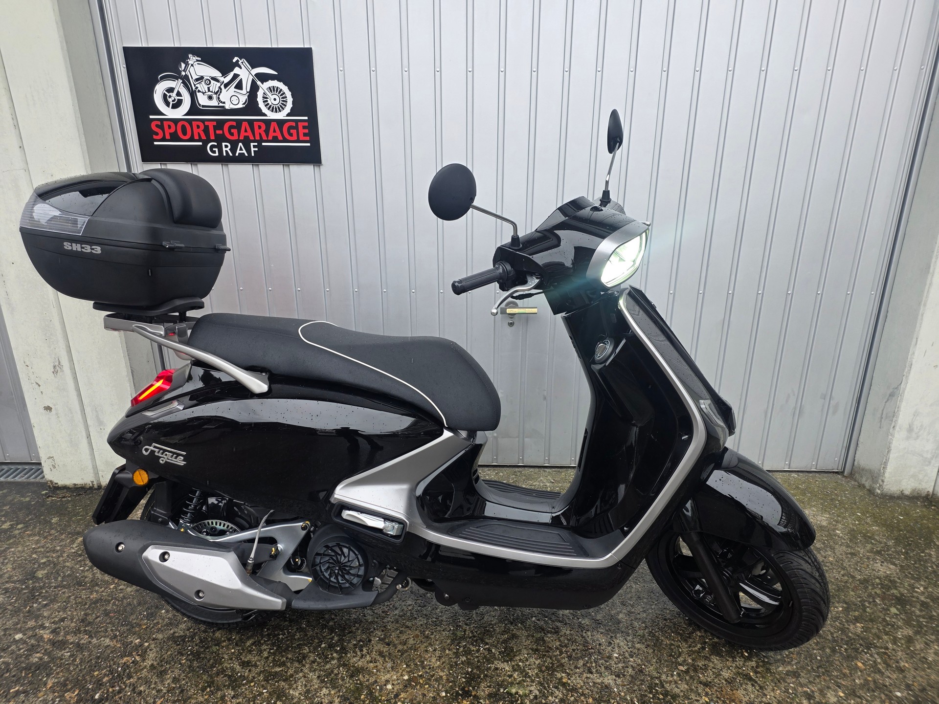 SYM Fugue 125, Mit Topcase